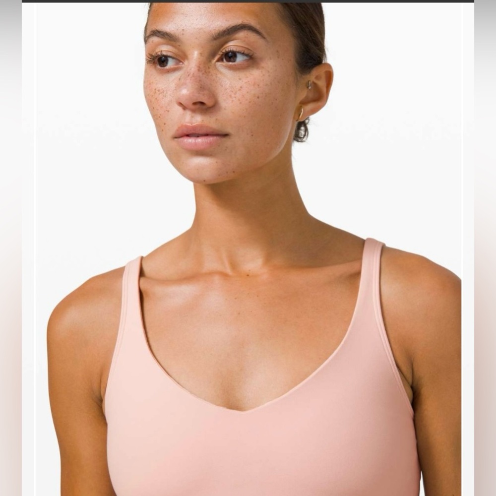 Lululemon Align Tank Top EUC Color Pink Mist. Wore once
